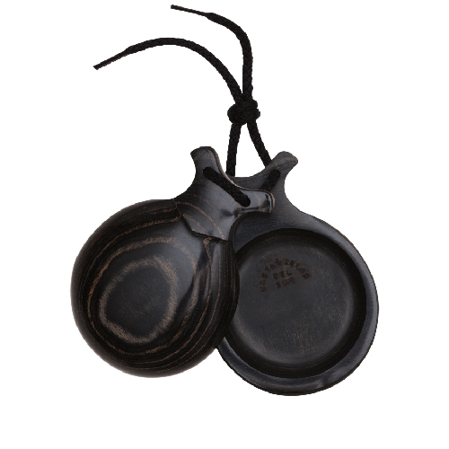 Special Grained Granadillo Wood Castanets for Teachers