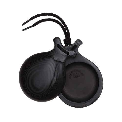 Special Black Fabric Castanets for Teachers