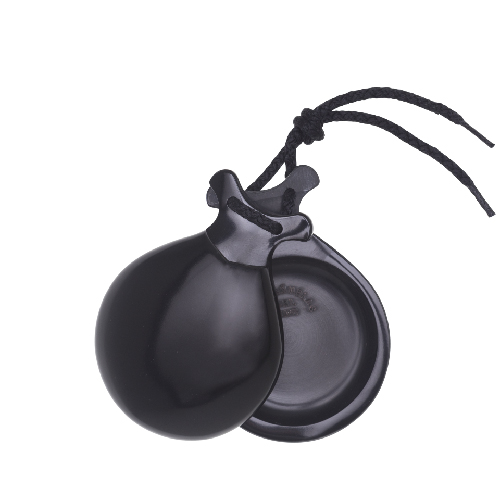 Special Black Glass Castanets for Teachers